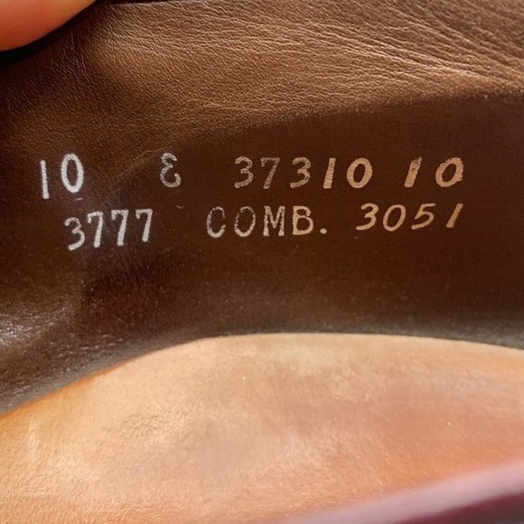 Allen Edmonds Dark Brown Arlington Loafers Sz 10. MS1357F - Picture 8 of 10